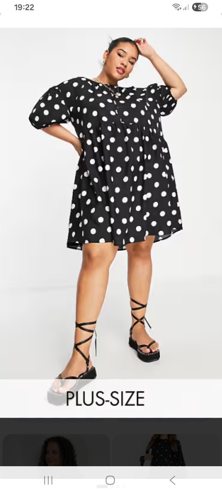 Robe NEW LOOK curvy