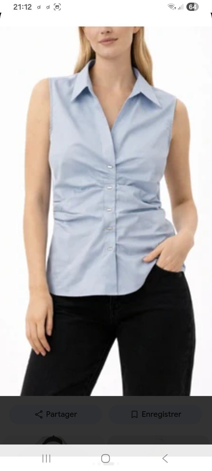 Chemise à trous