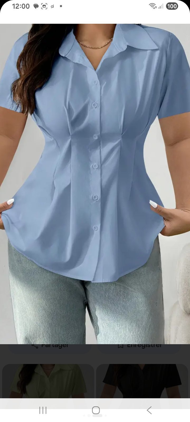 Chemise fabric big