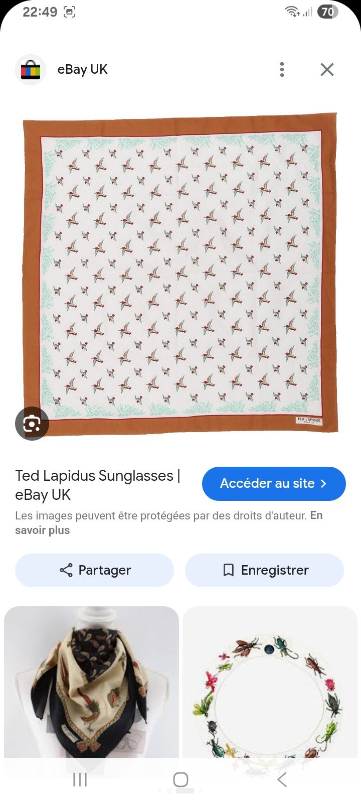 Foulard TED LAPIDUS