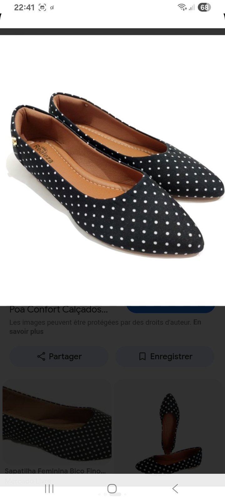 Ballerines à points 