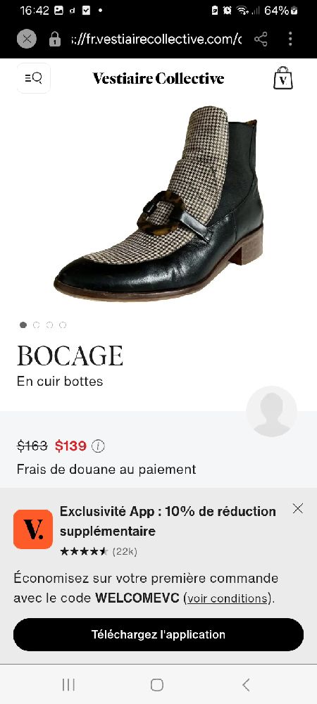 Bottines BOCAGE
