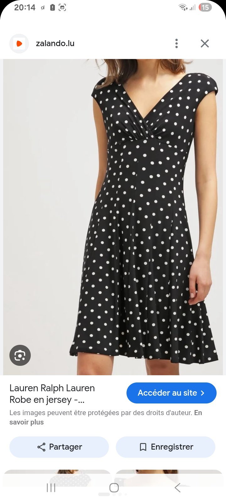 Robe à points 