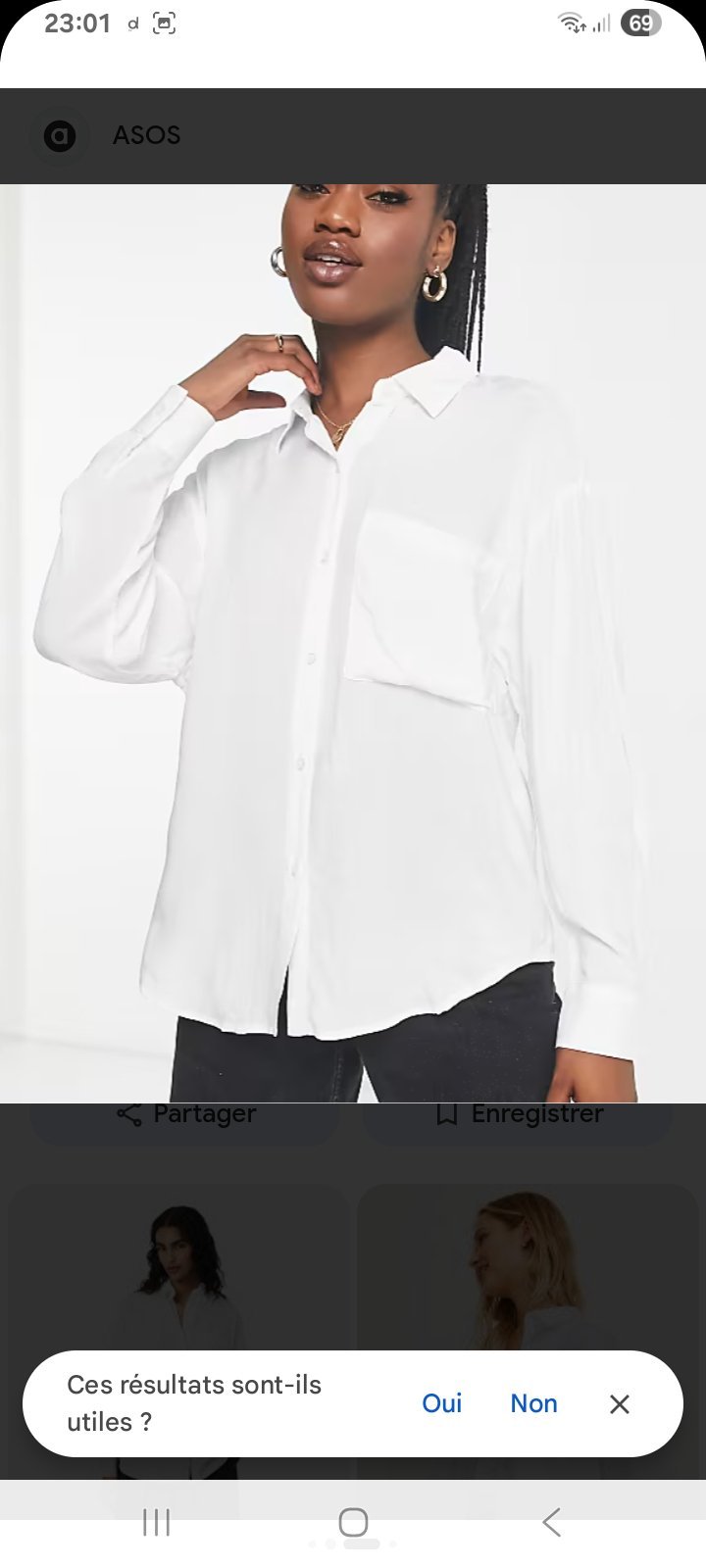 Chemise blanche Y6Y