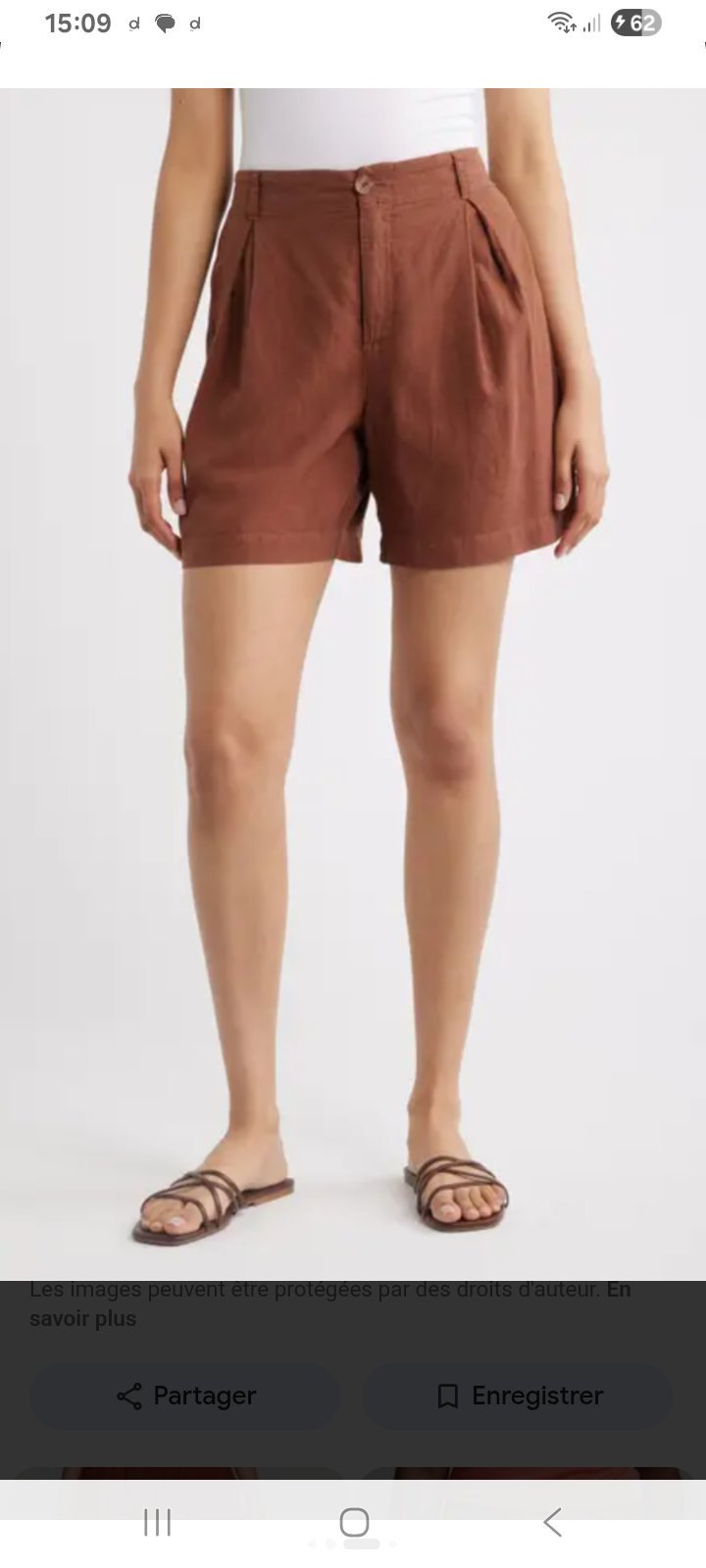 Short chocolat 