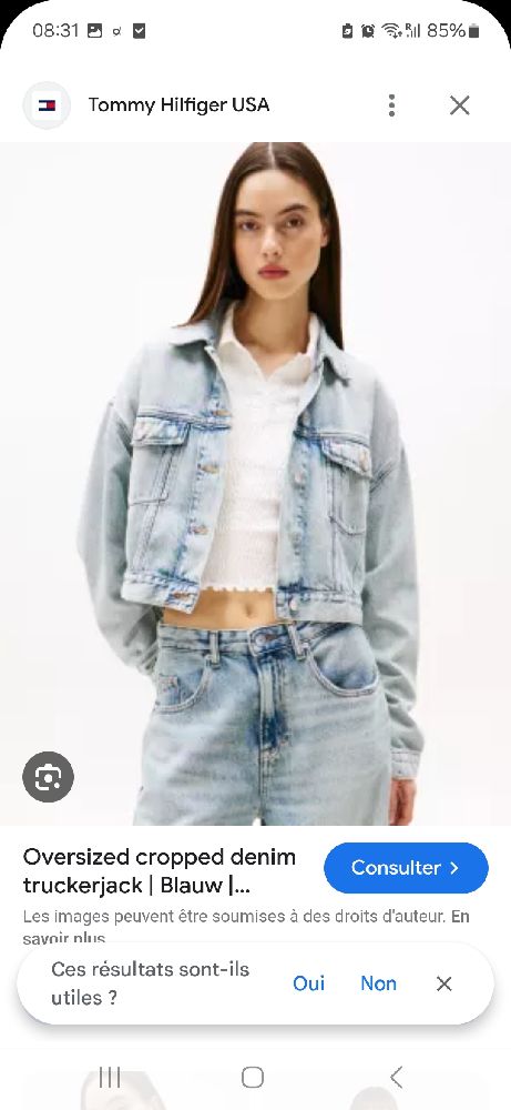 Blouson crop