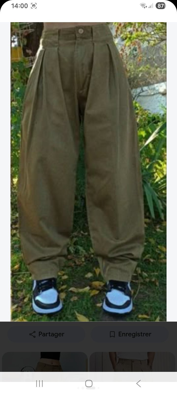 Pantalon baloon 