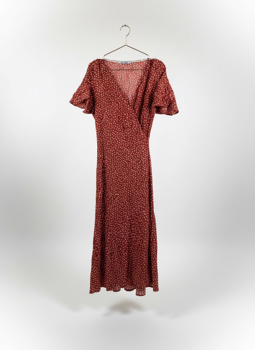 Robe a pois createur andre tan