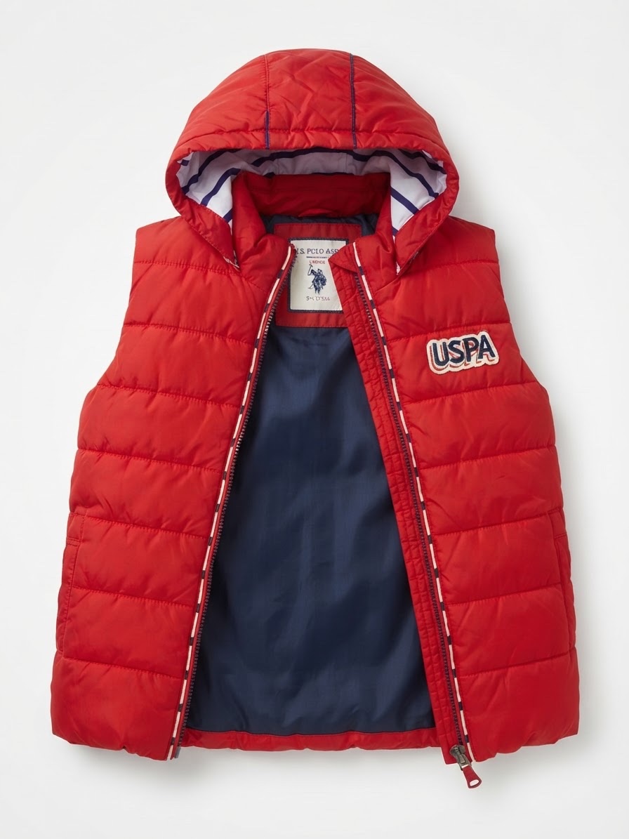 Sans manche rouge uspa