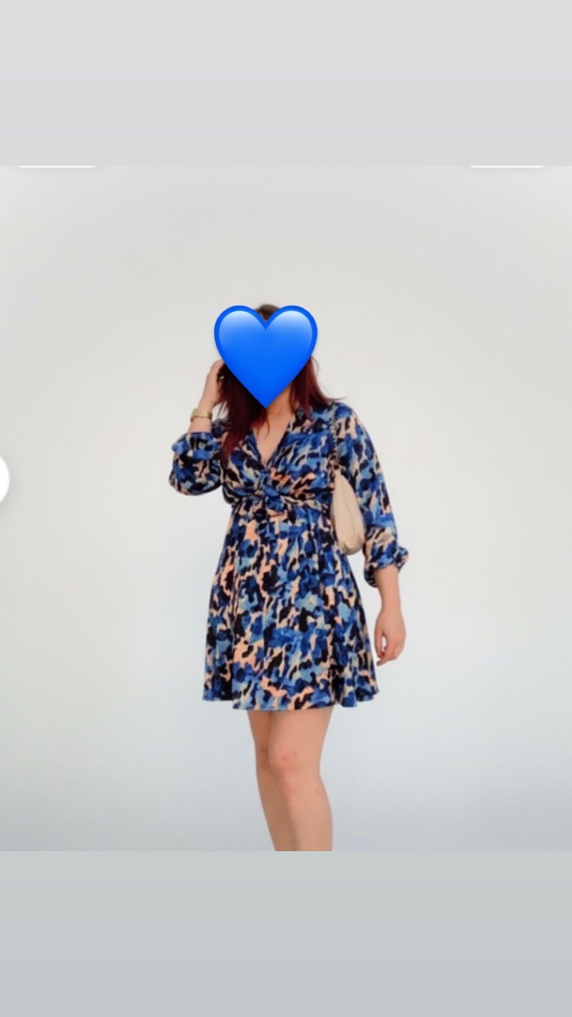Robe effet setaine