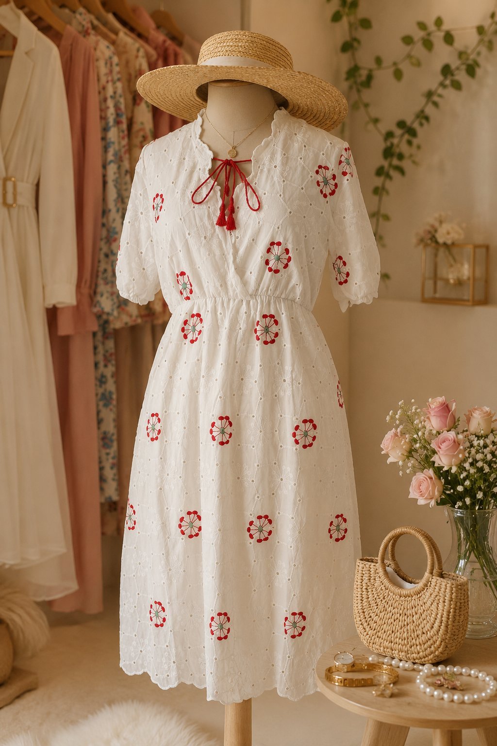 Robe broderie anglaise 
