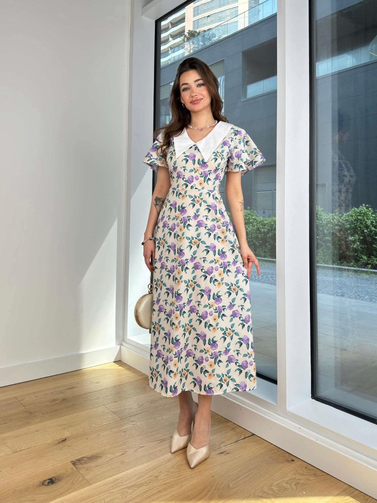 Robe fleurie 