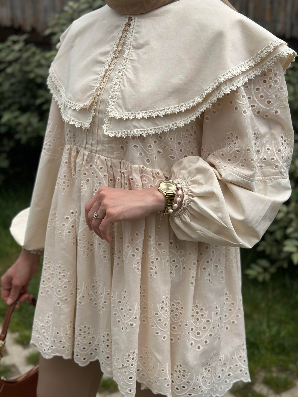 Chemise broderie anglaise 