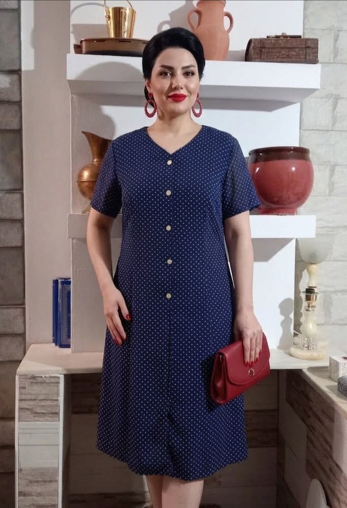 Robe à points 