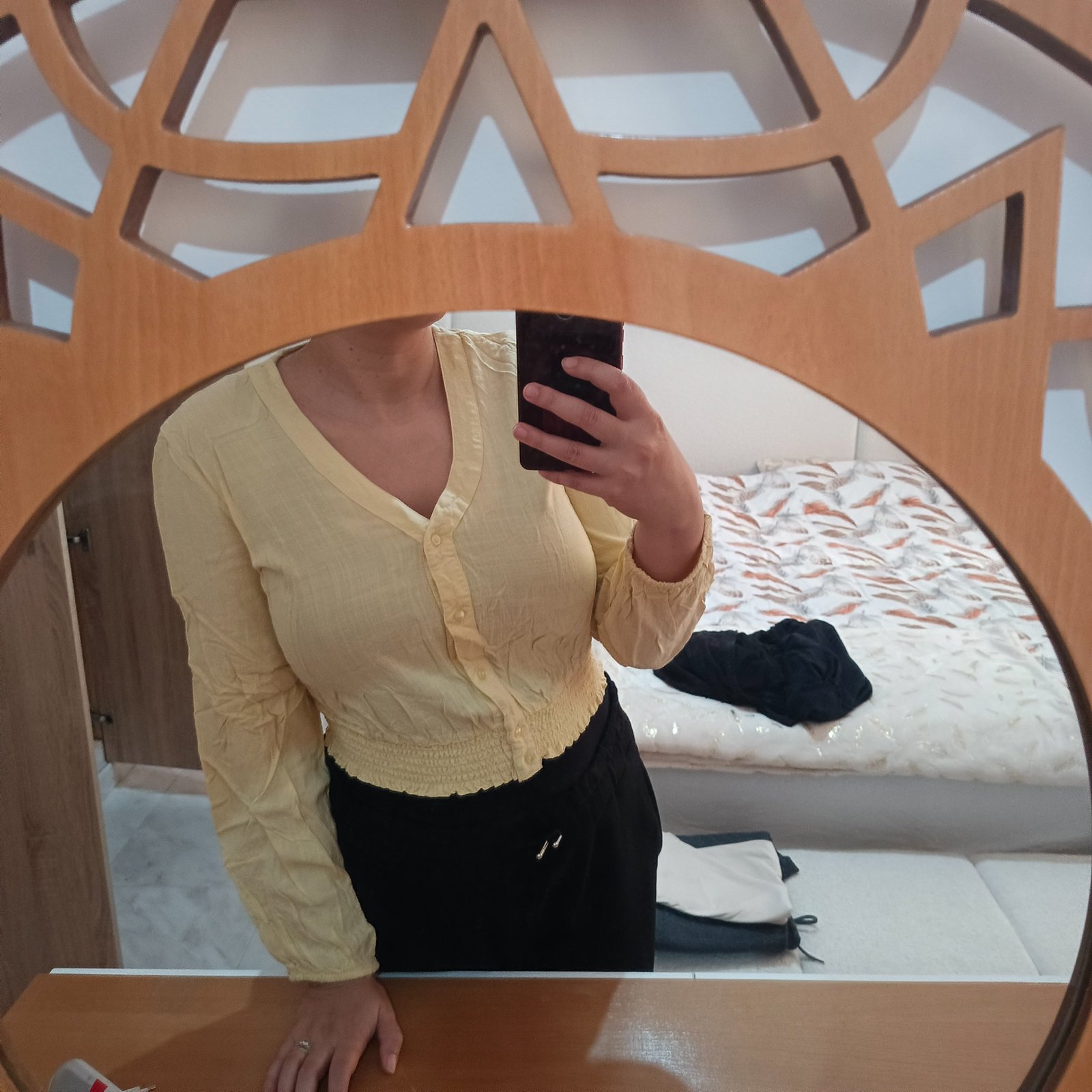 Chemise butter yellow