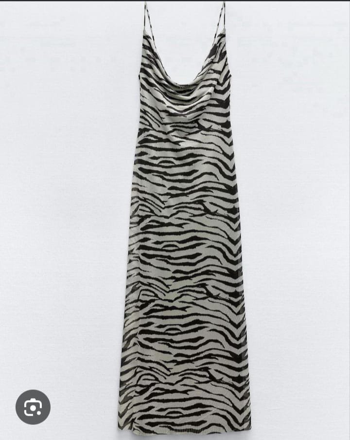 Robe moulante longue ZARA 