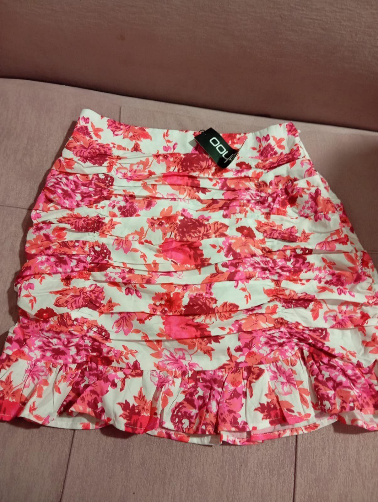 Jupe mini boohoo 