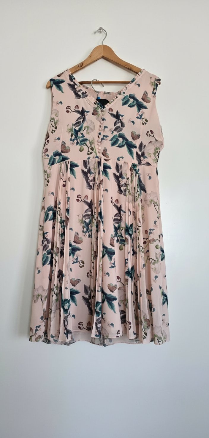 Robe fleurie cocktail/sortie