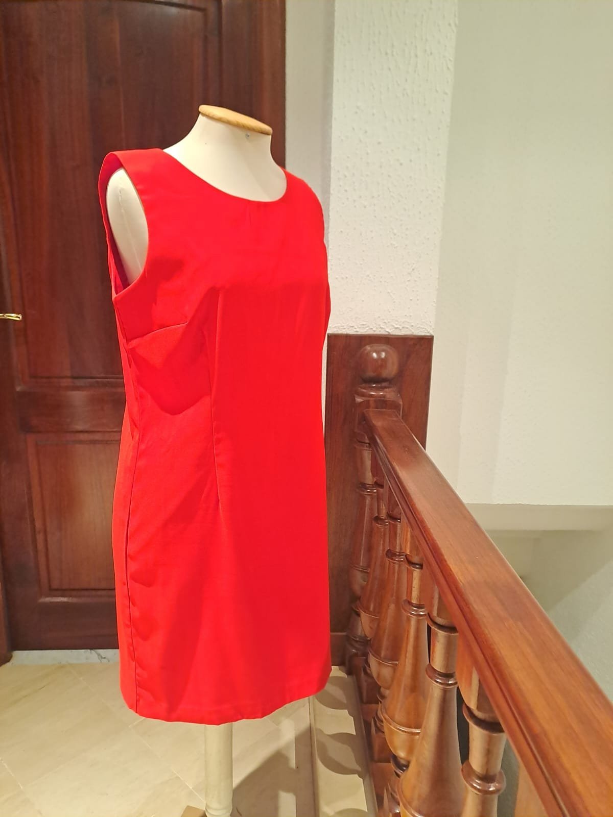 Robe de cocktail rouge H&M
