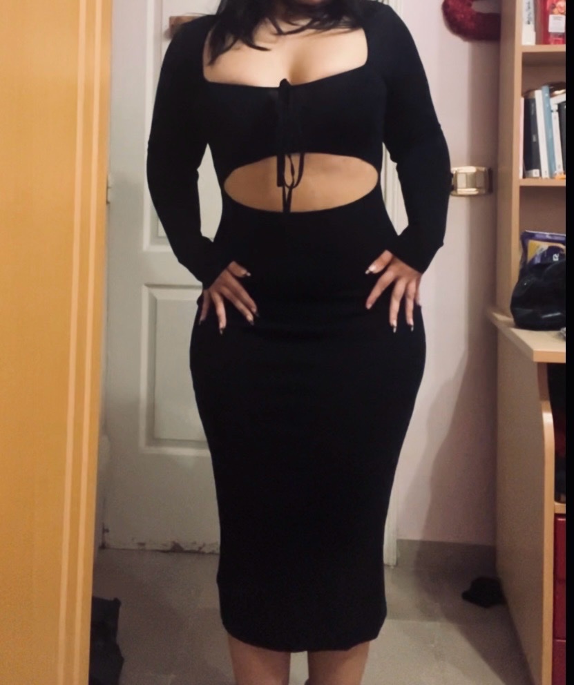 Robe noir taille M