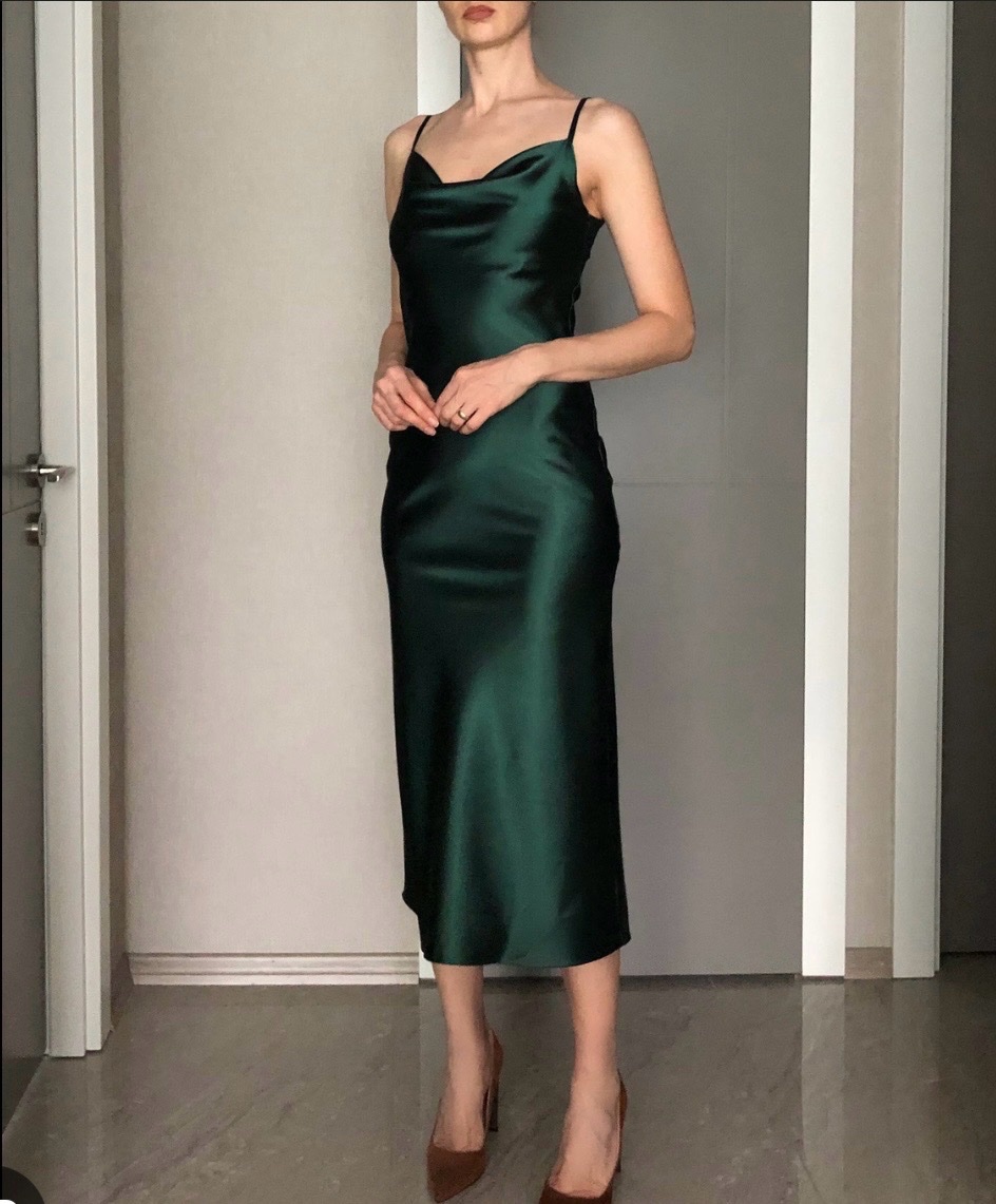Robe verte jamais portée taille M