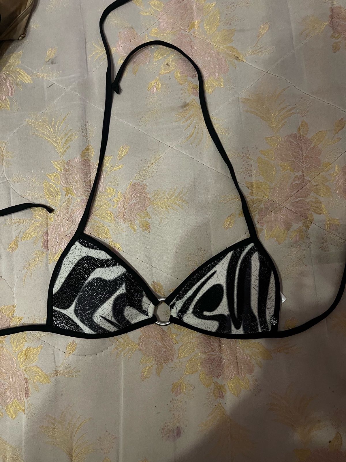 Haut bikini zebré taille S-M
