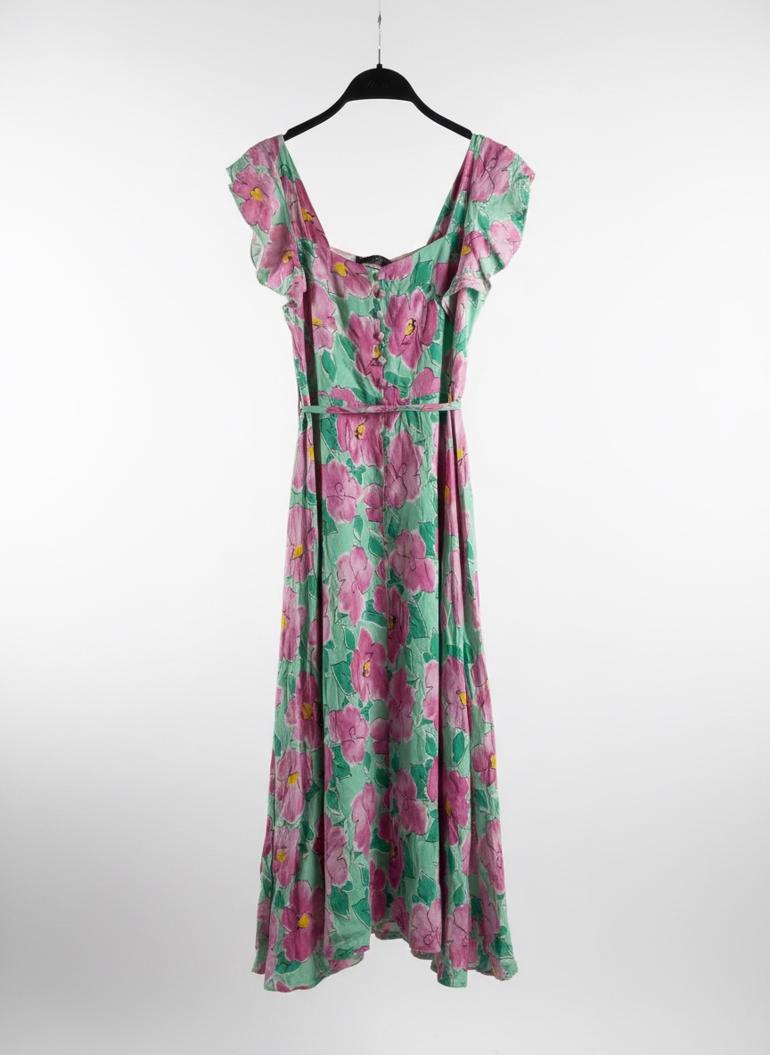 Robe fleuri jamais portée taille M