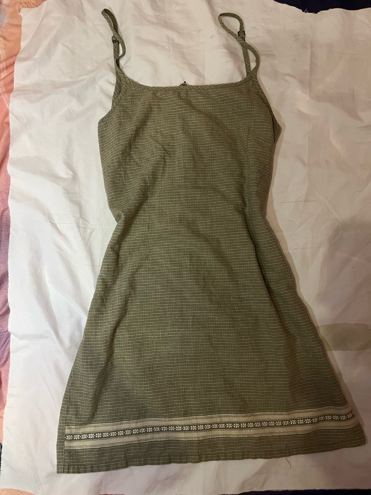 Robe verte taille L