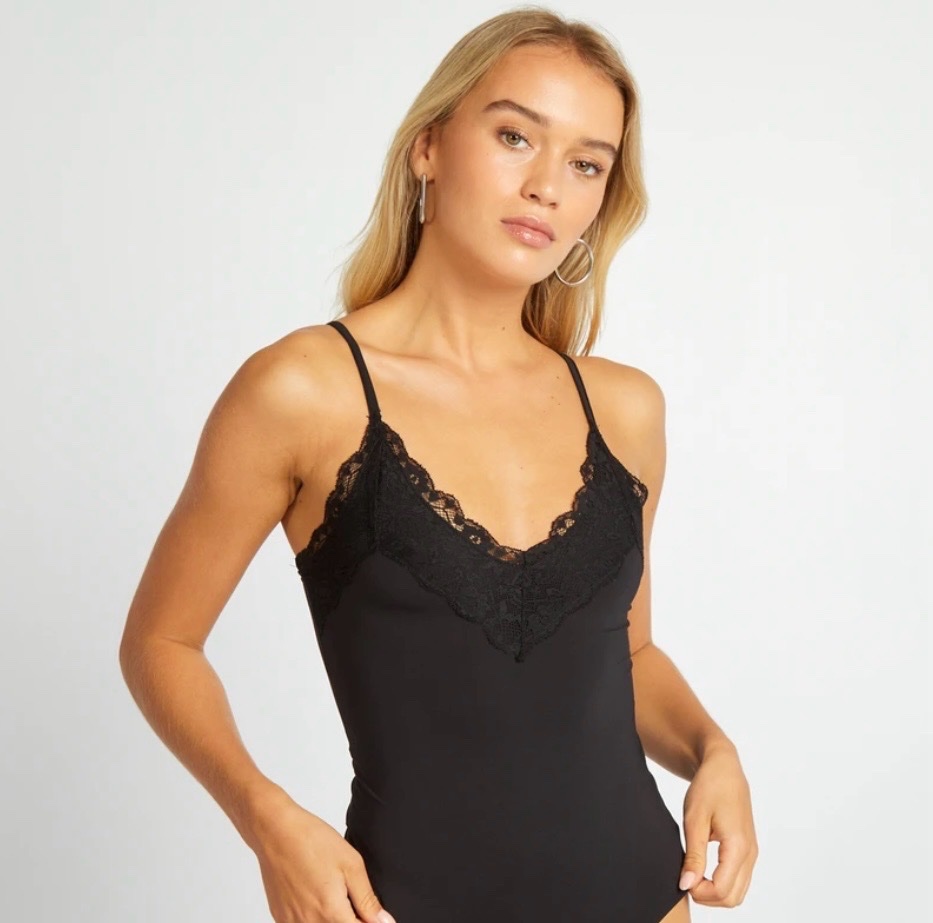 Top Body noir zara taille M
