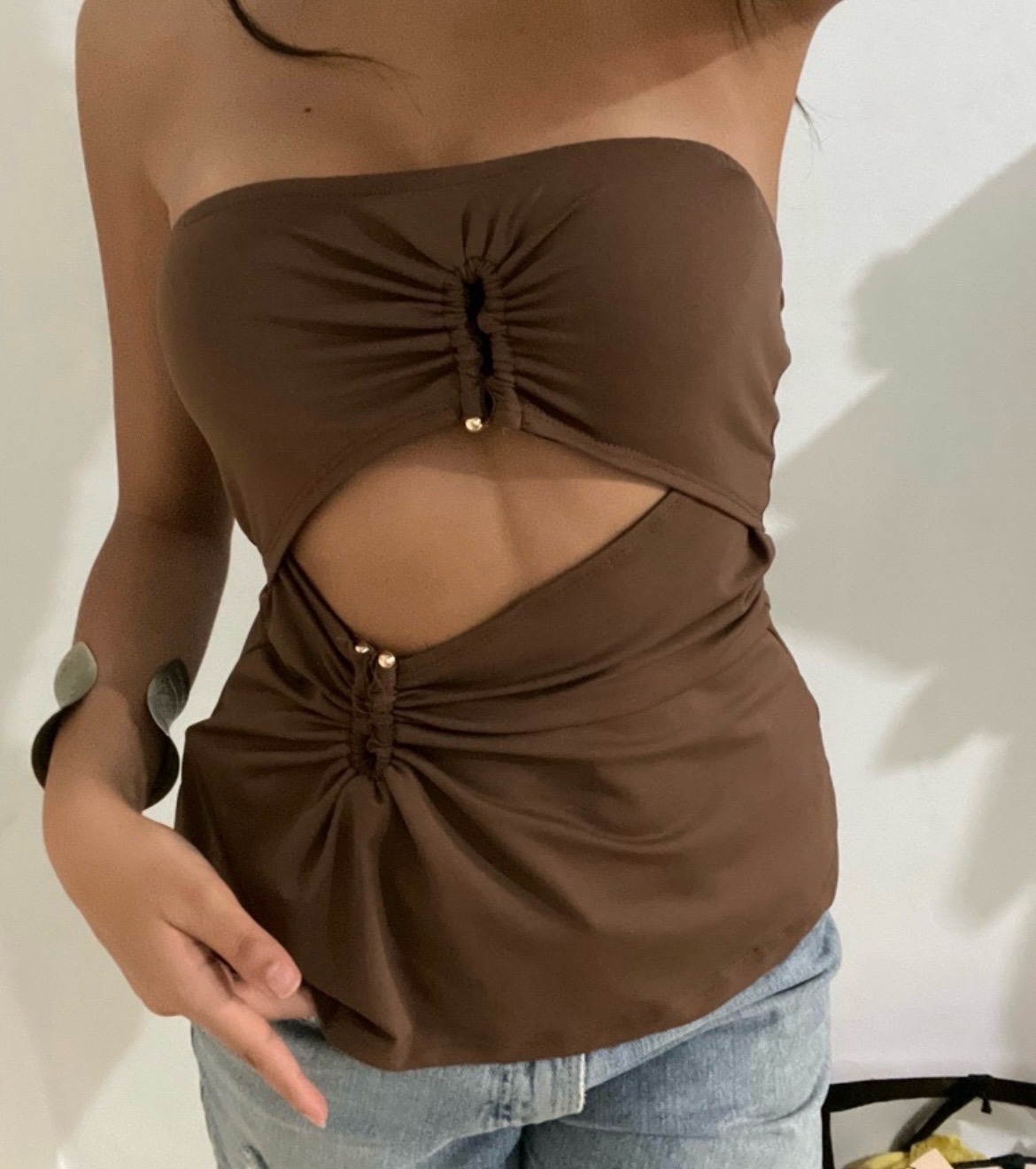 Top bustier shein taille XS-S