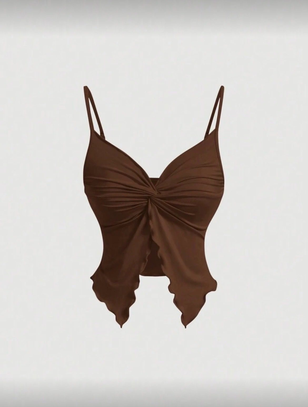 Top shein marron taille S M jamais porté