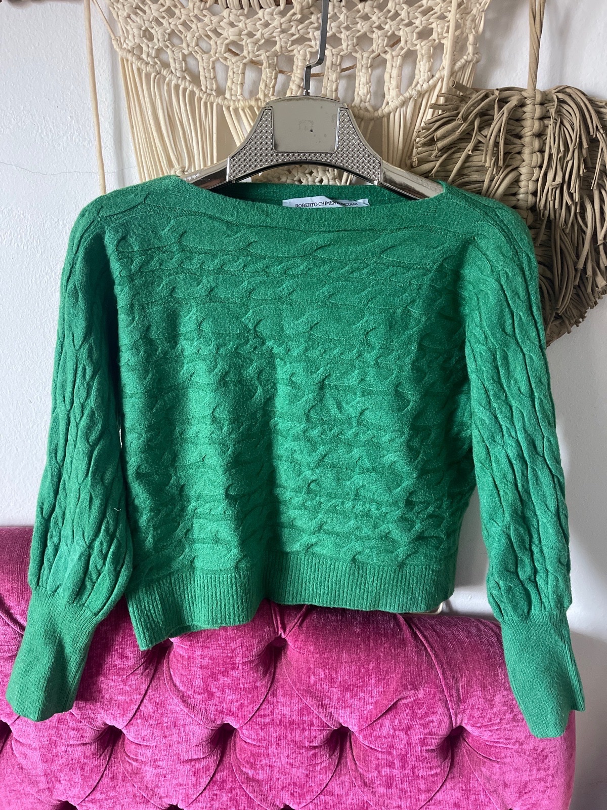 Pull en laine et coton doux 