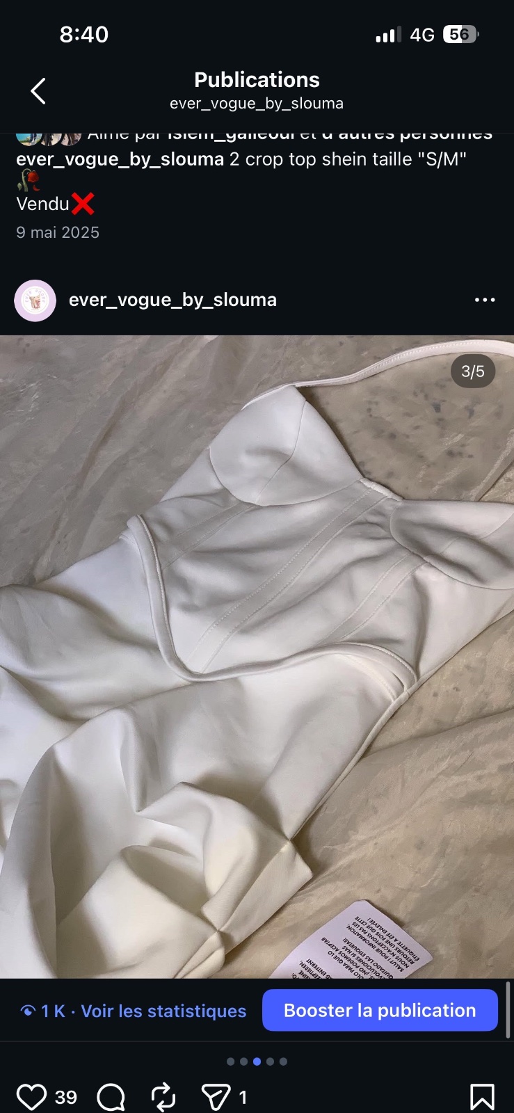 Robe blanc