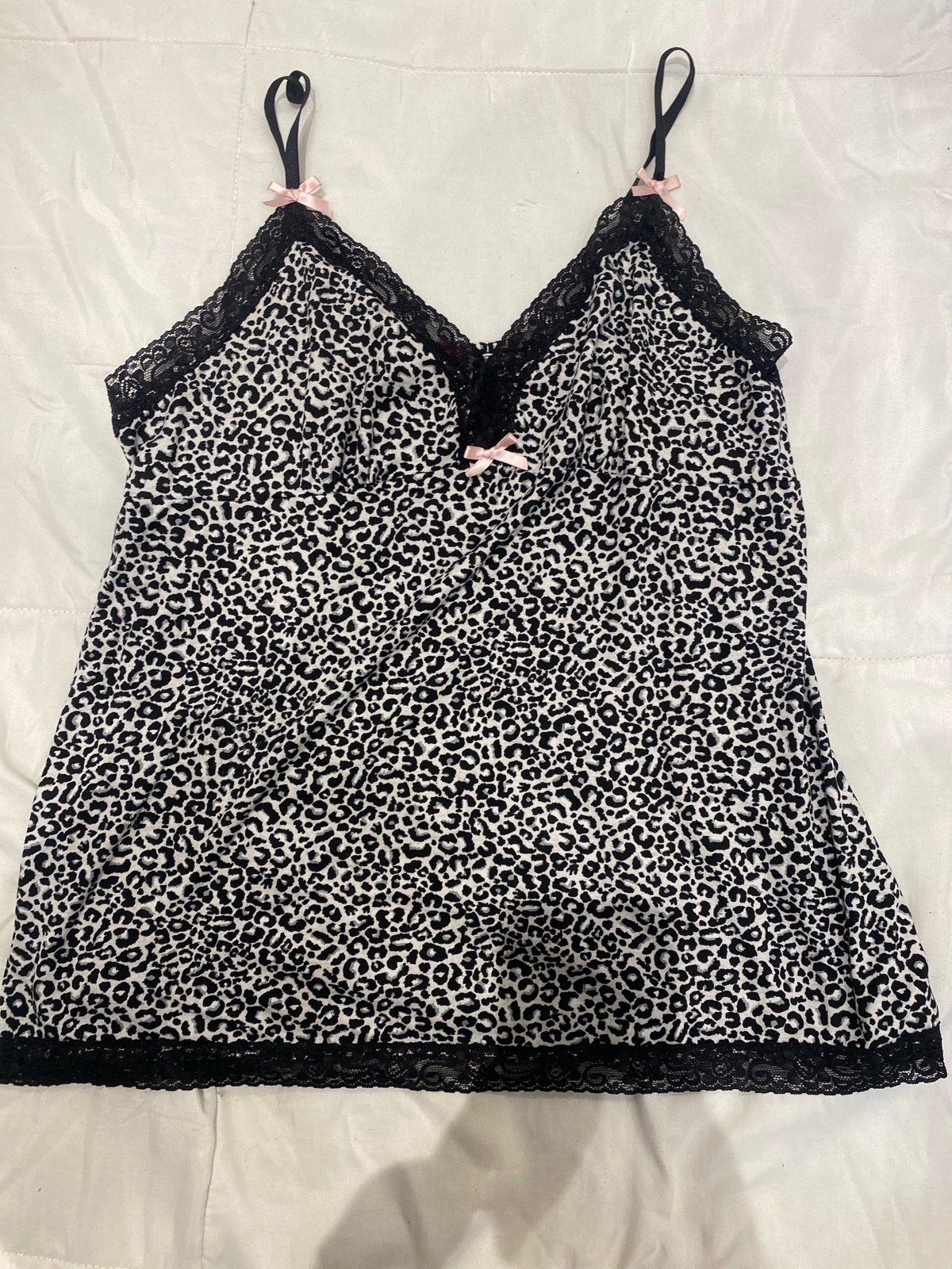 Chemise de nuit leopard