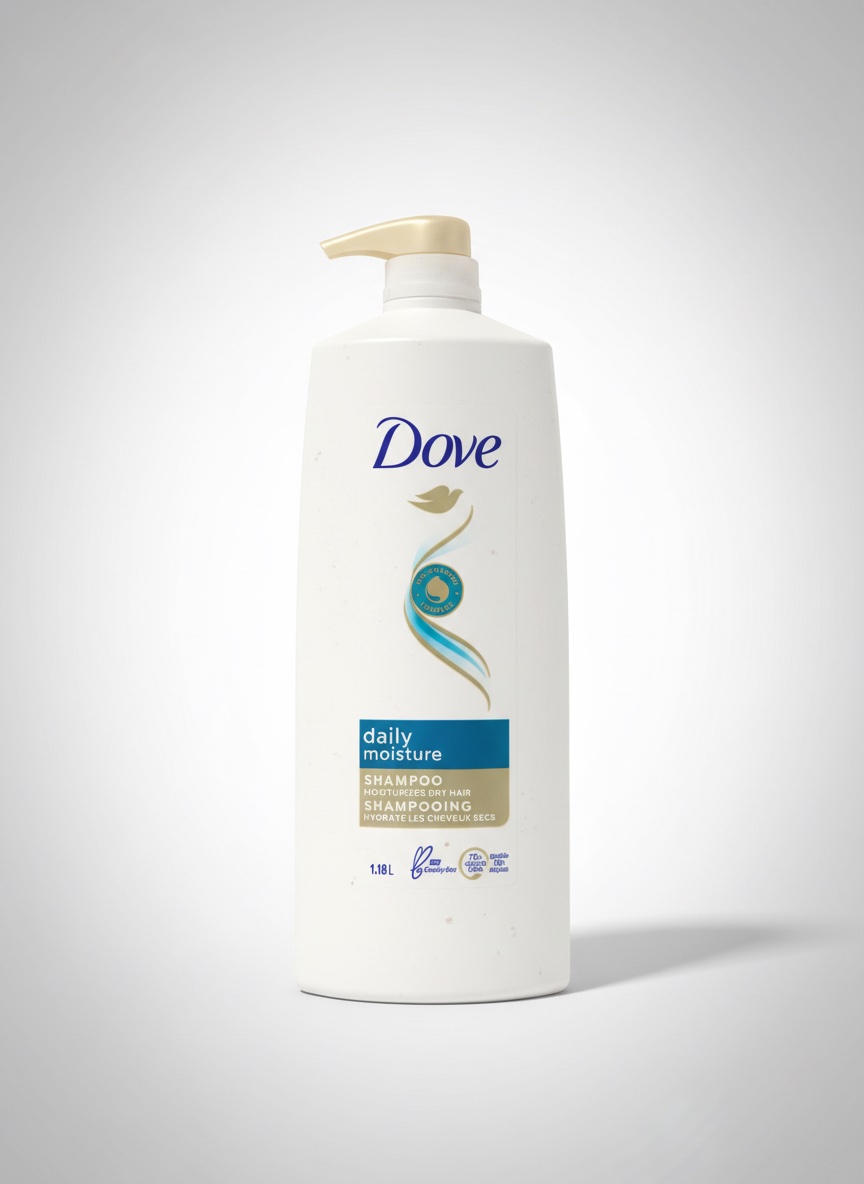 Dove shampoo 1.18L "importation"
