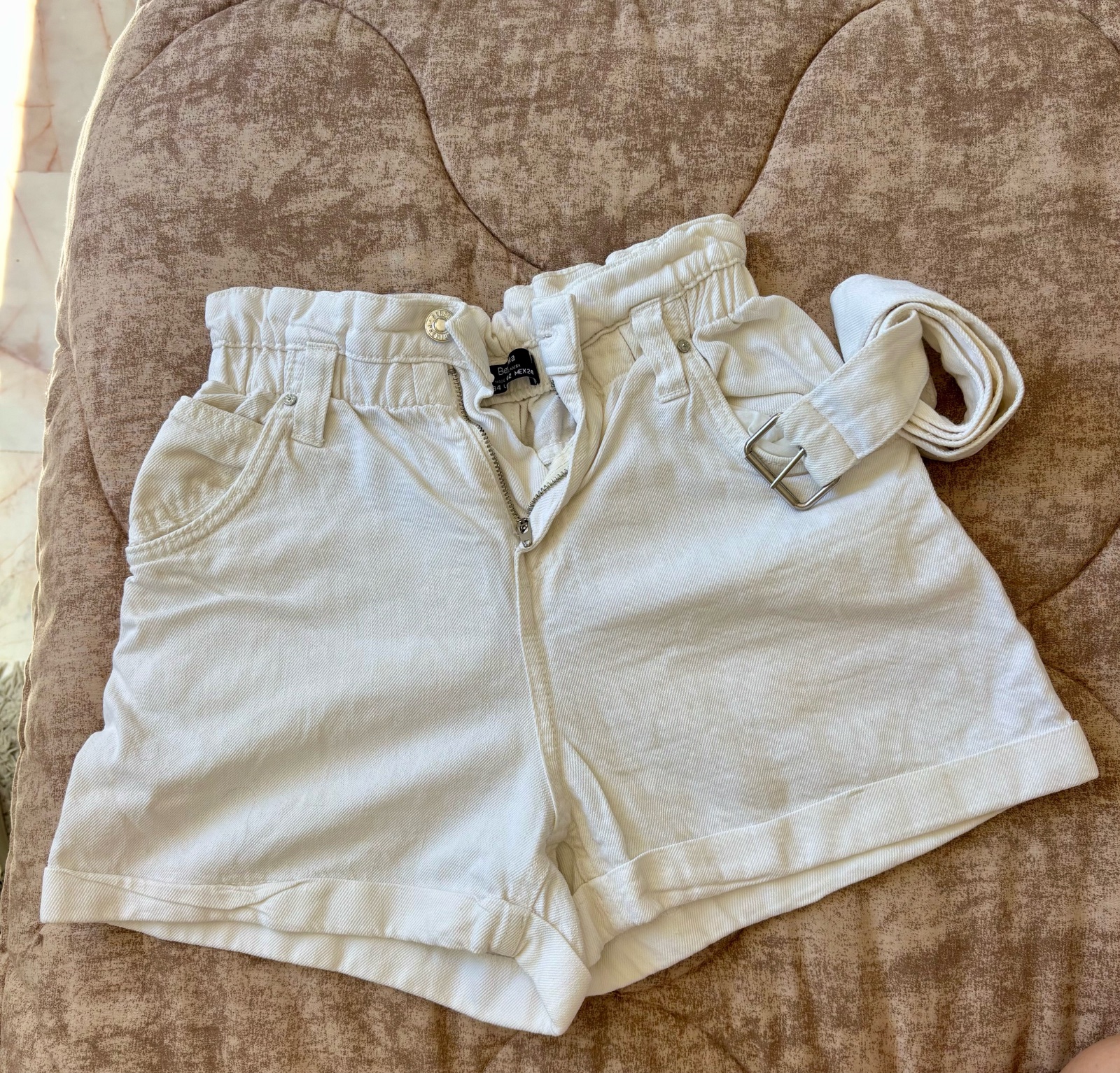 Short blanc 