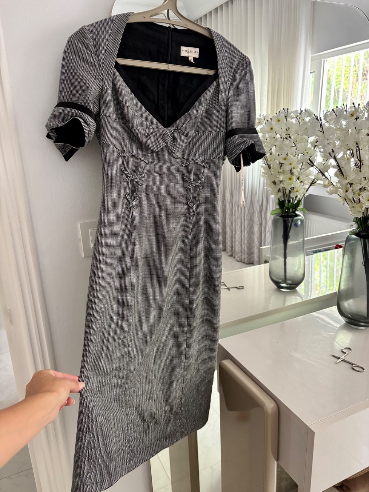 Robe en vrai cachemire de la collection Vintage Karen Millen 