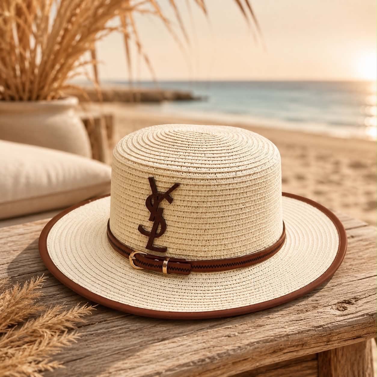 Chapeau de plage stylé
