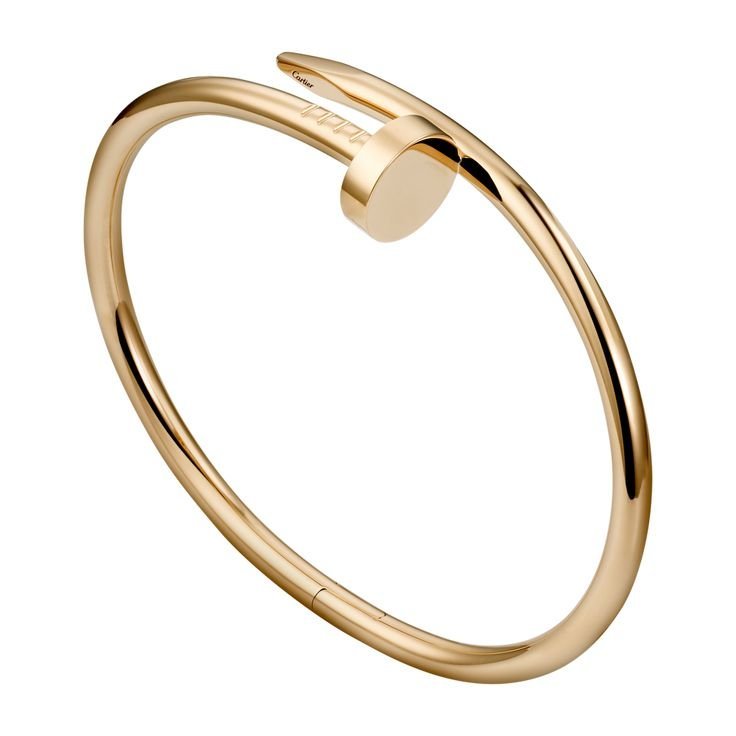 Bracelet clou dorée 