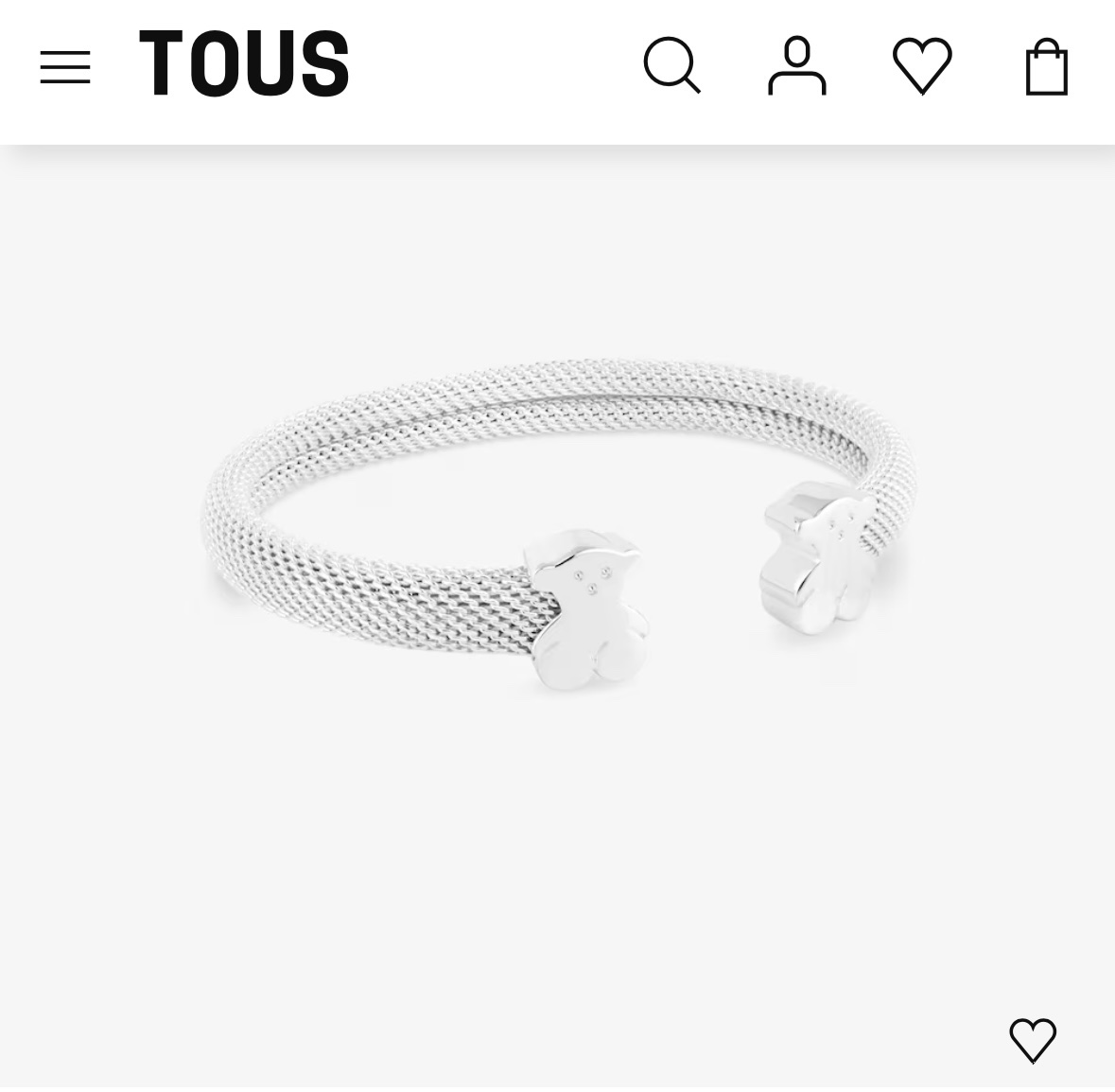 Braclet en argent 