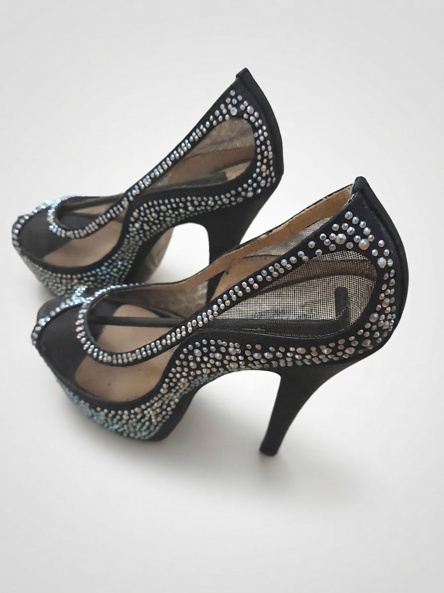 Escarpin noir soirée 
