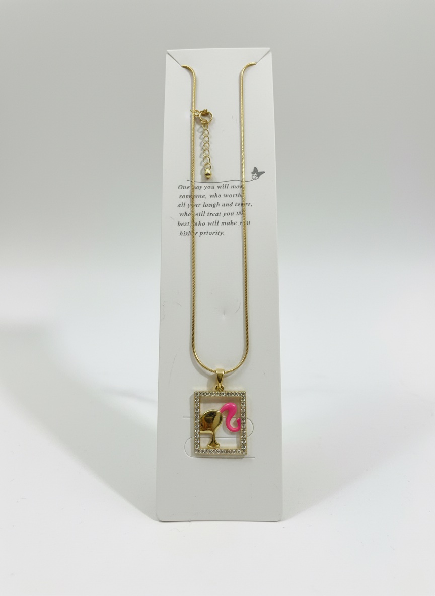 Collier barbie inoxydable 