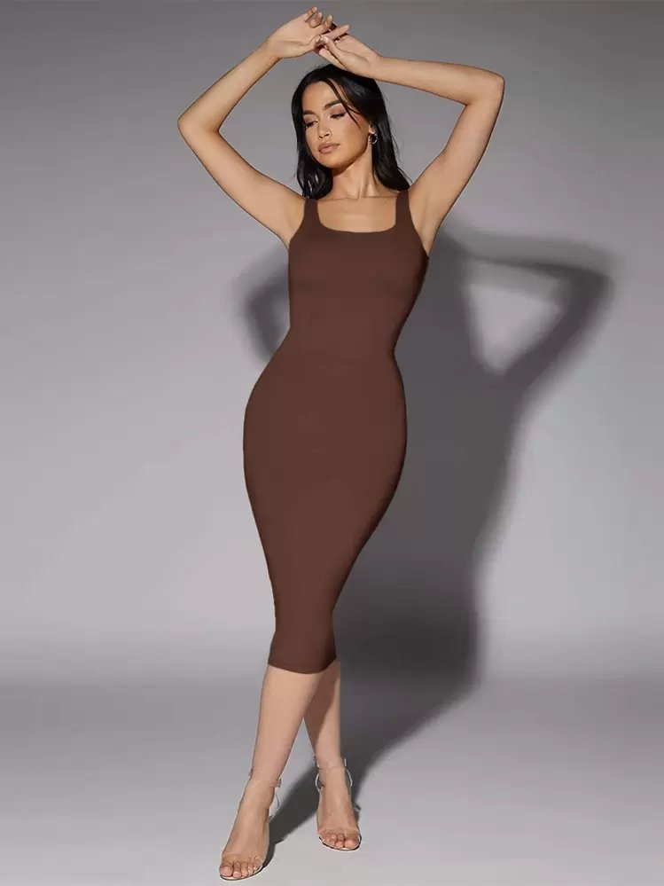 Robe marron 