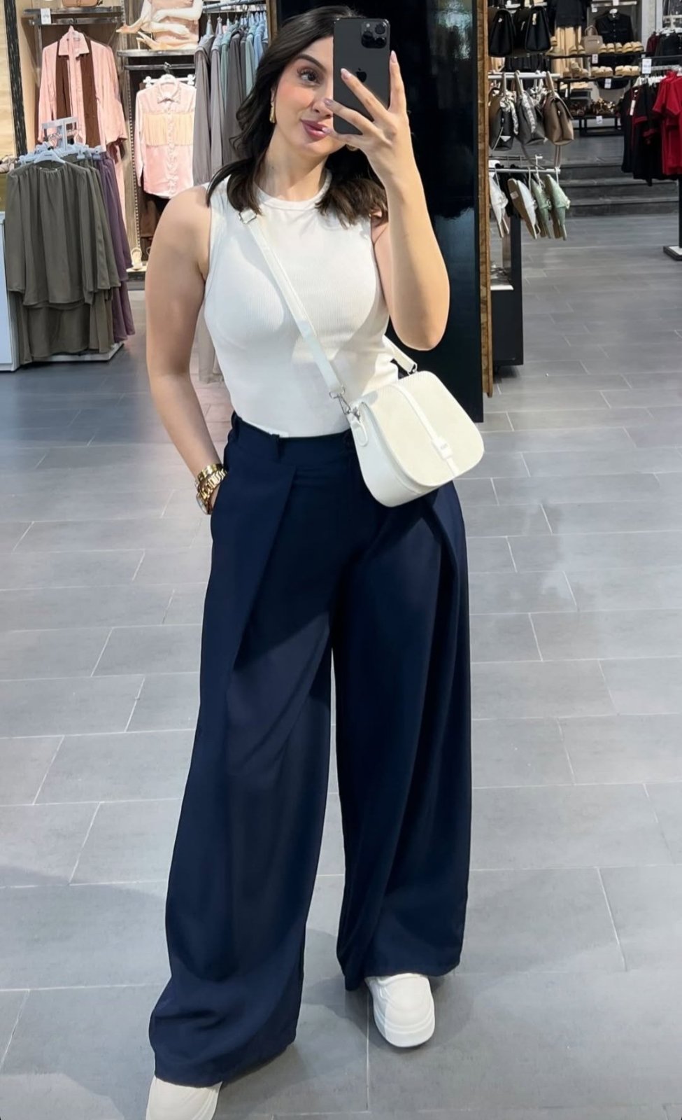 Pantalon large