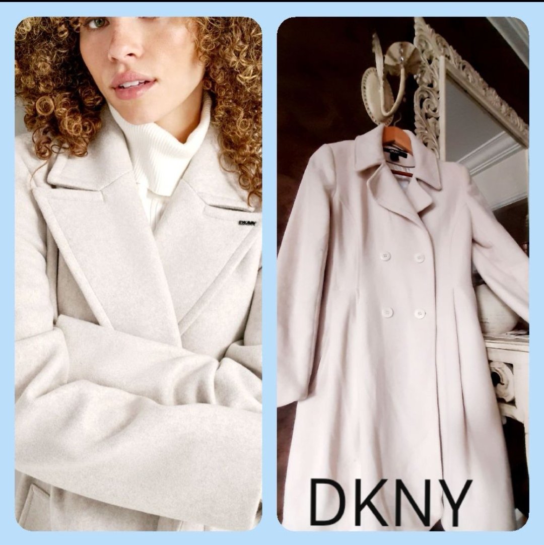 Manteau DKNY laine et cachemire 