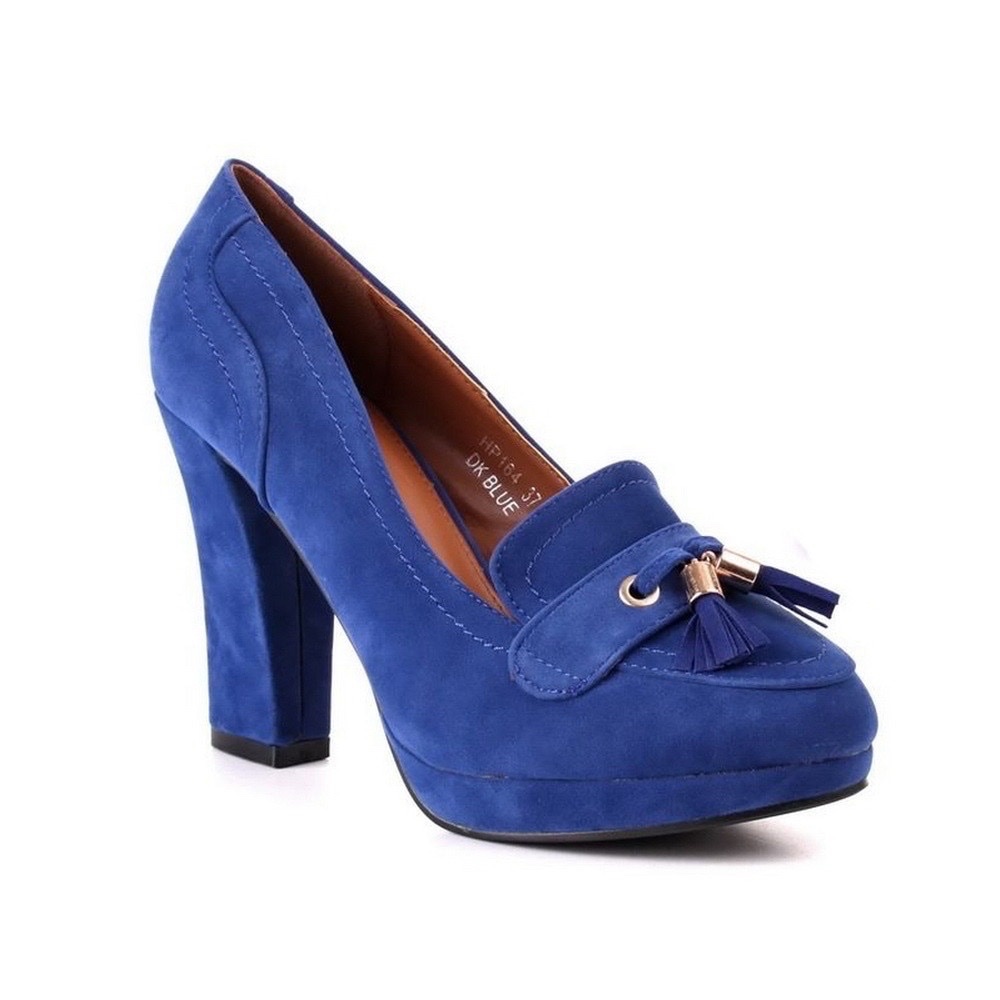 Escarpins bleus élégants – Style chic 