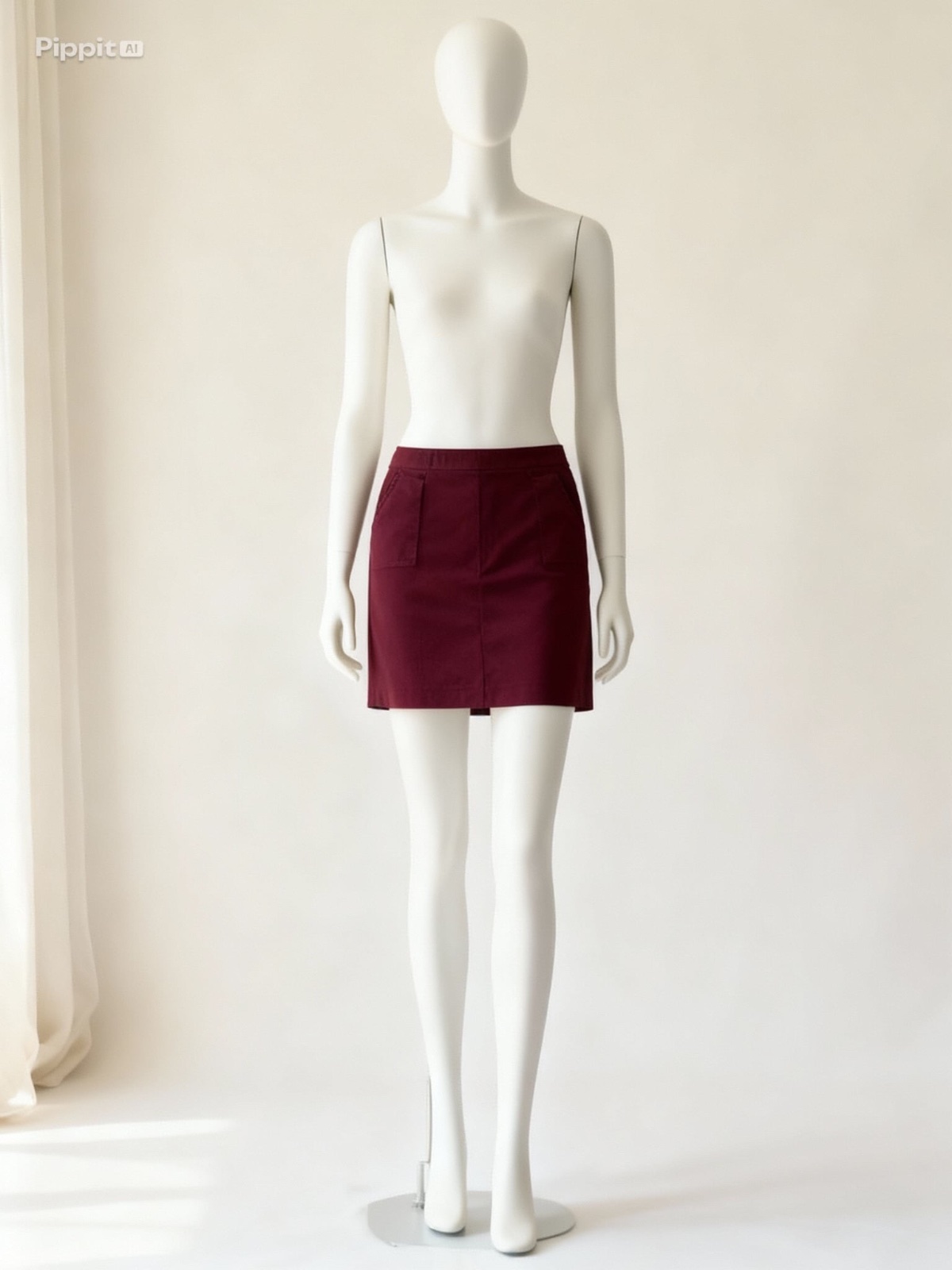 Jupe en velours H&M