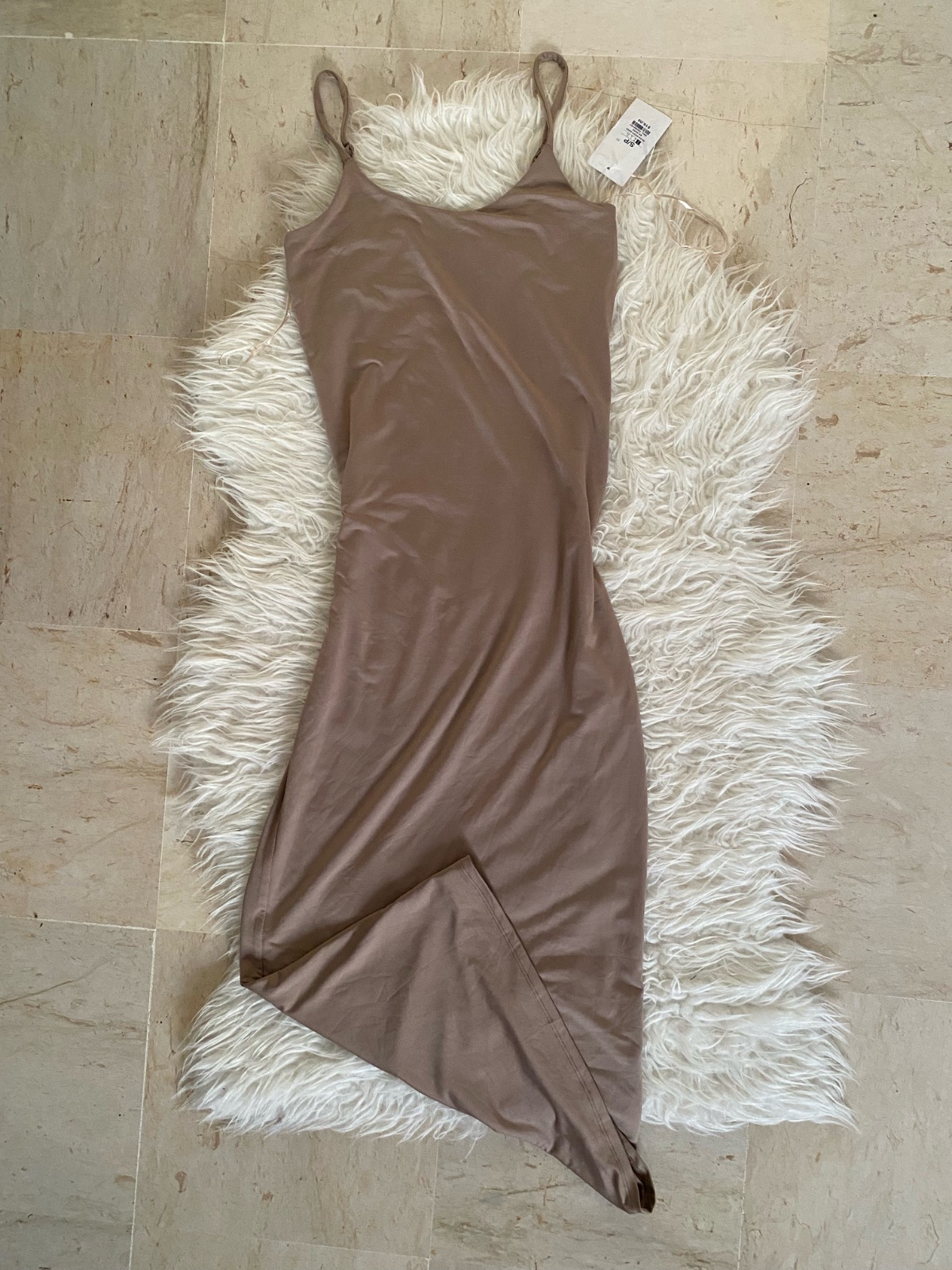 Robe soiree longue taille S avec etiquette