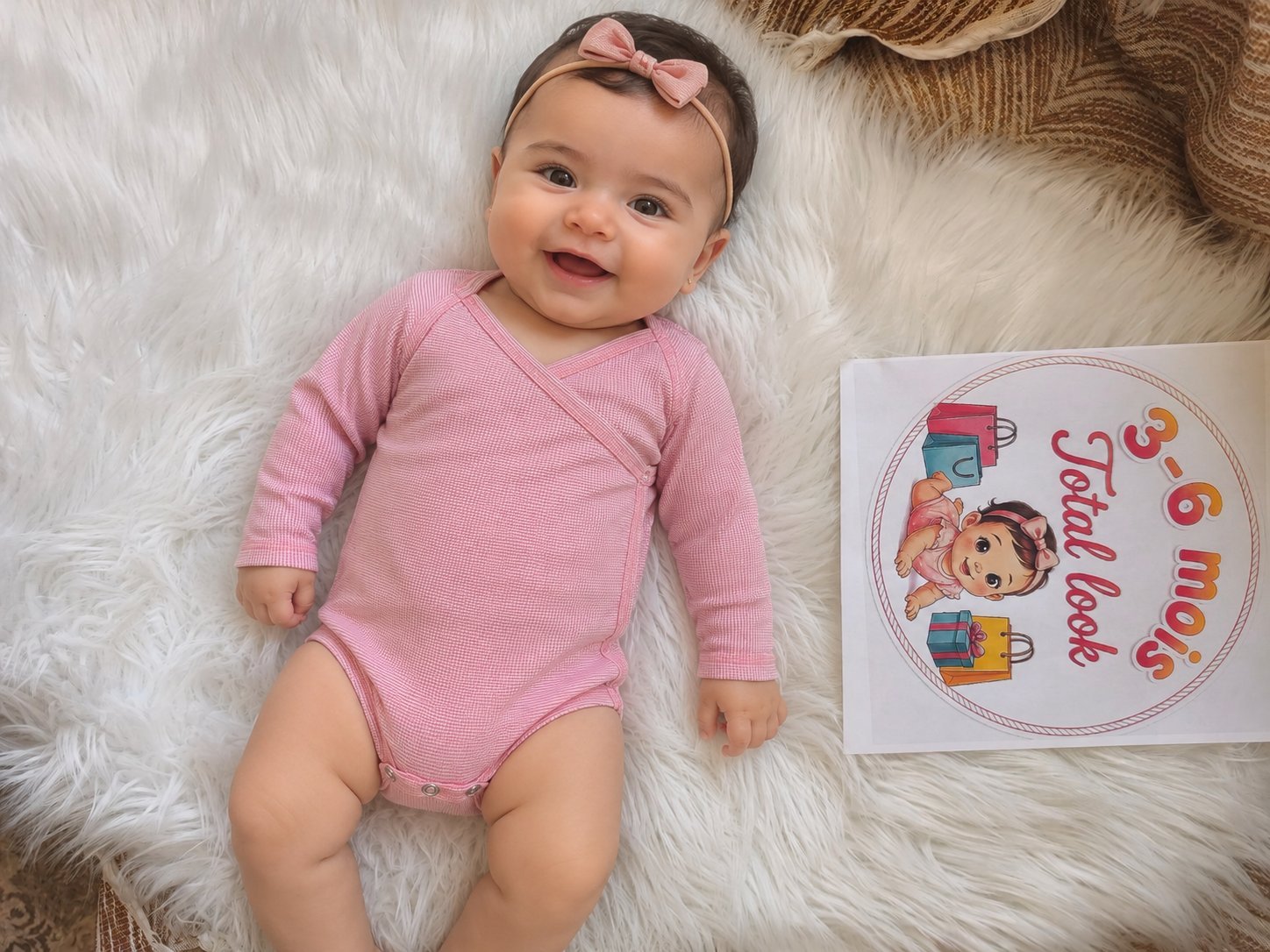 Grenniere bébé fille 100% coton 