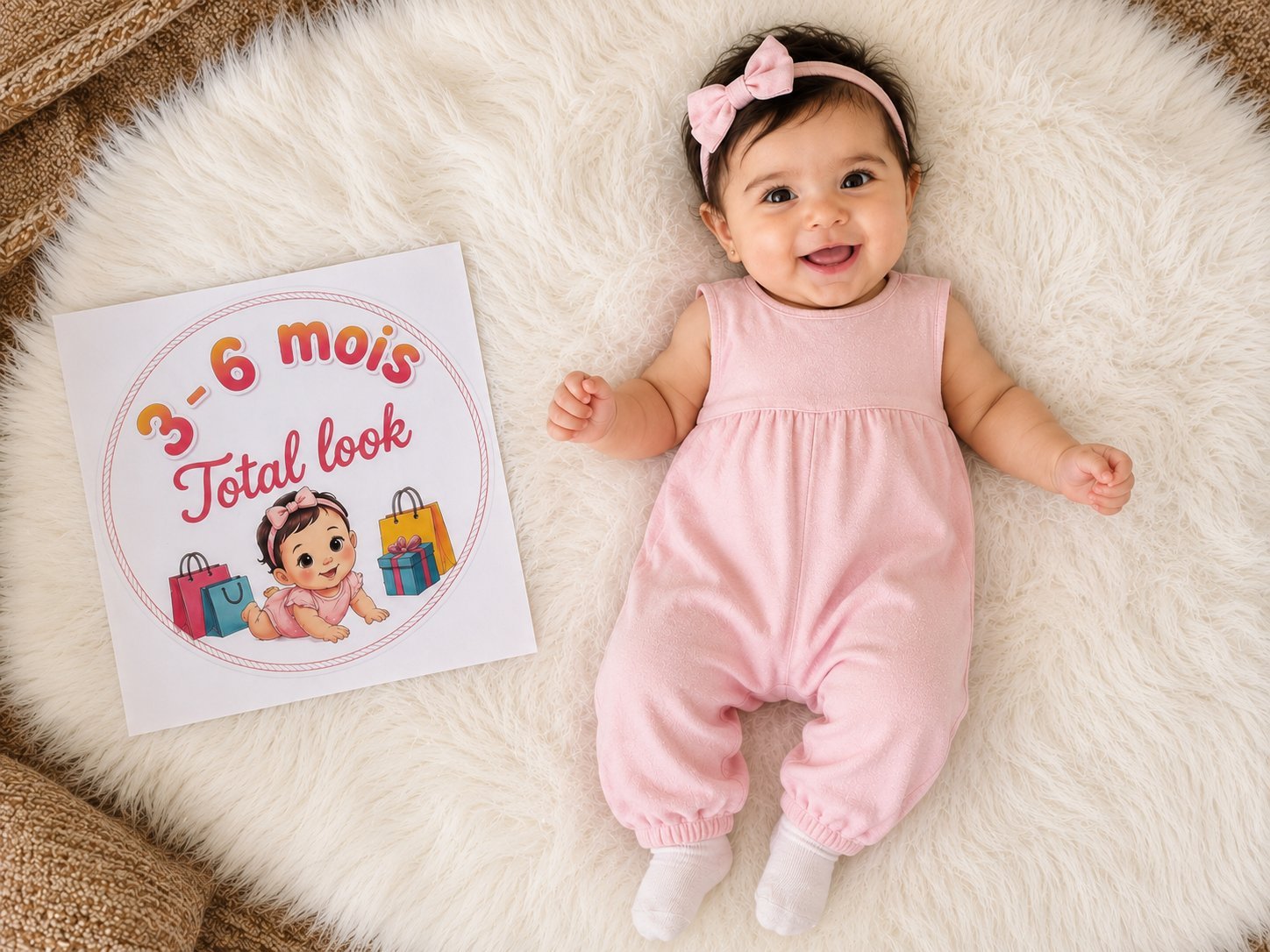 Salopette bébé fille 